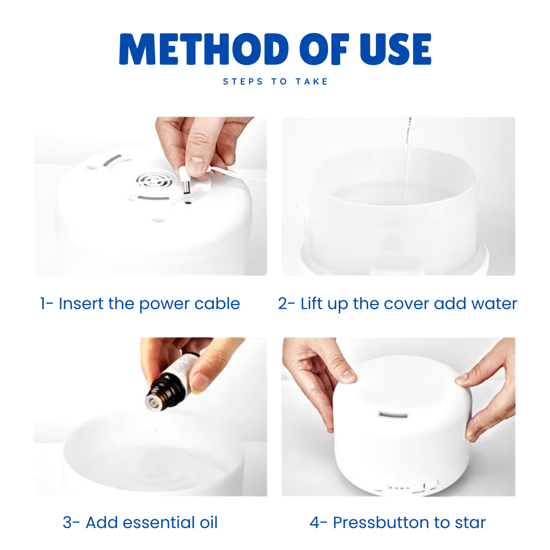 HUMIDIFICADOR DE ACEITES ESCENCIALES